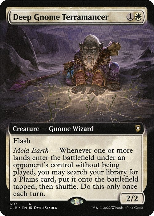 Image for Deep Gnome Terramancer (Extended Art) (607) - Magic: The Gathering