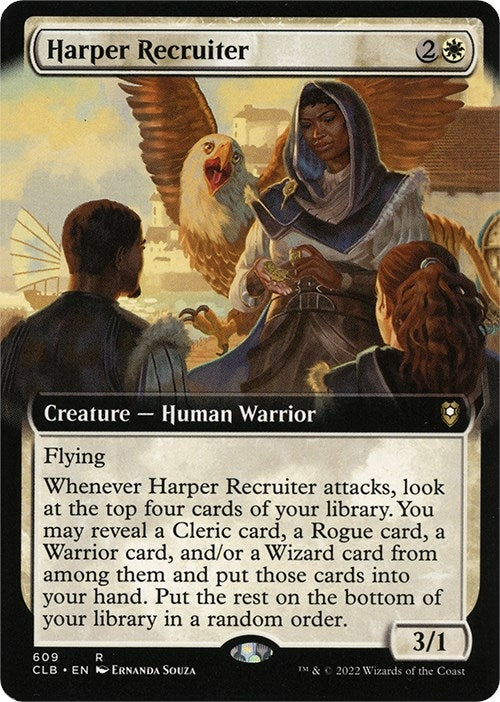 Image for Harper Recruiter (Extended Art) (609) - Magic: The Gathering