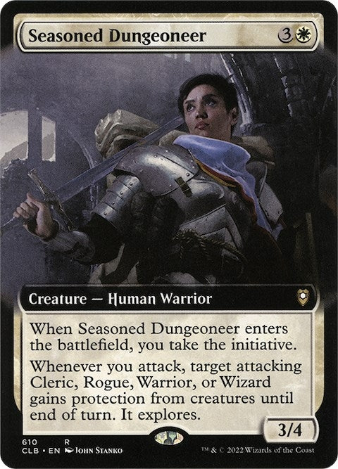 Image for Seasoned Dungeoneer (Extended Art) (610) - Magic: The Gathering
