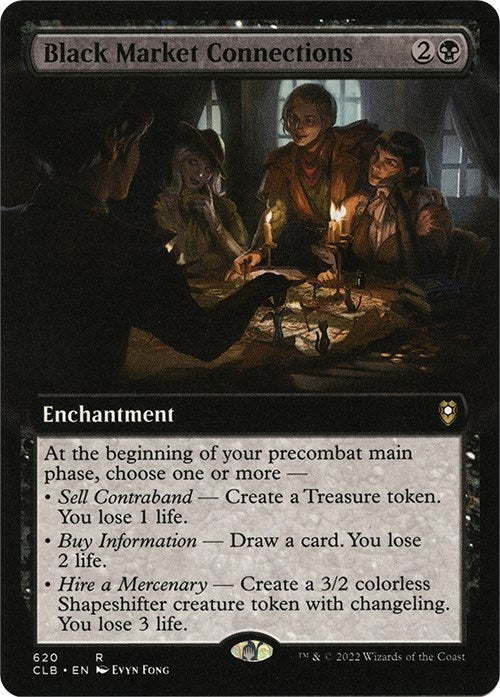 Image for Black Market Connections (Extended Art) (620) - Magic: The Gathering