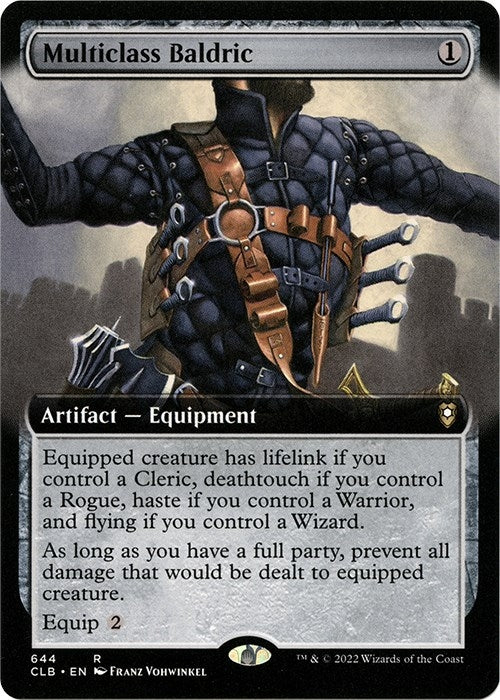 Image for Multiclass Baldric (Extended Art) (644) - Magic: The Gathering