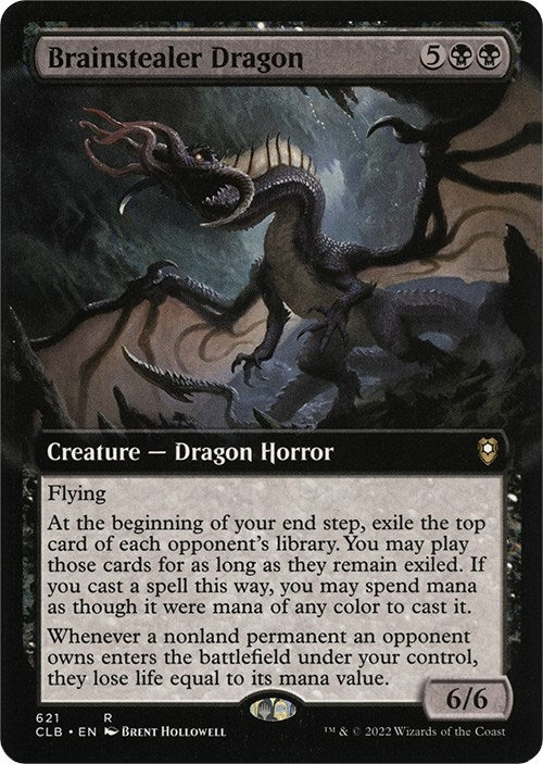 Image for Brainstealer Dragon (Extended Art) (621) - Magic: The Gathering