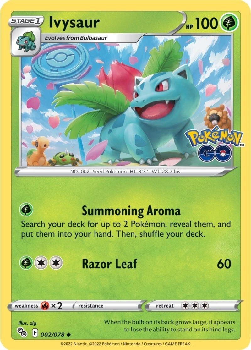 Ivysaur (002/078) (Pokemon GO)