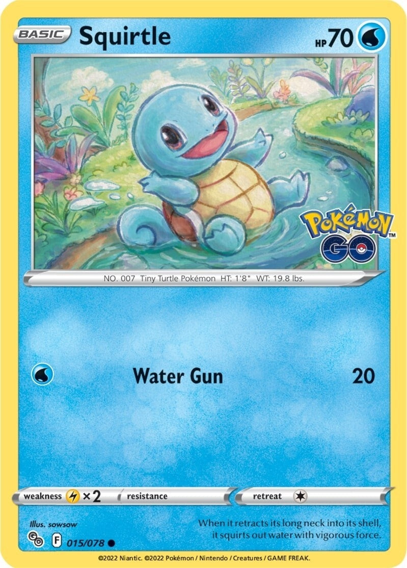 Squirtle (015/078) (Pokemon GO)