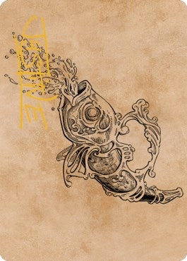 Image for Decanter of Endless Water Art Card (Gold-Stamped Signature) (79) - Magic: The Gathering