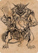 Image for Thrakkus the Butcher Art Card (77) - Magic: The Gathering
