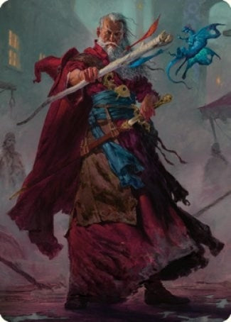 Image for Elminster Art Card (64/81) (64) - Magic: The Gathering