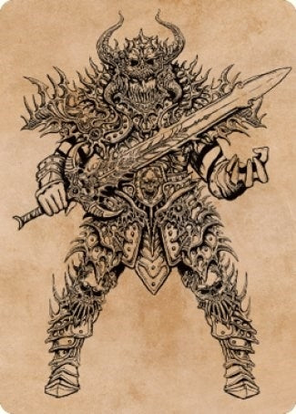 Image for Sarevok, Deathbringer Art Card (50) - Magic: The Gathering