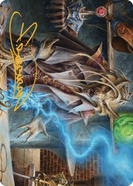 Image for Renari, Merchant of Marvels Art Card (Gold-Stamped Signature) (30) - Magic: The Gathering