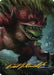 Image for Hezrou Art Card (Gold-Stamped Signature) (17) - Magic: The Gathering