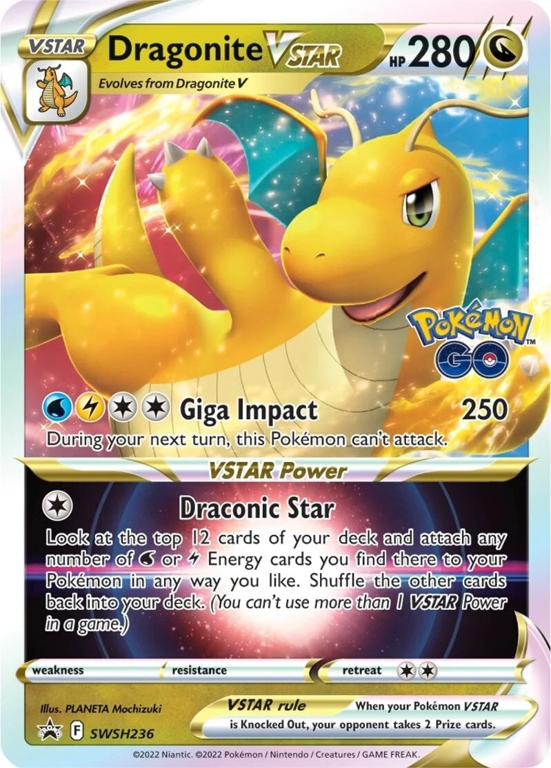 Image for Dragonite VSTAR - SWSH236 (SWSH236) (SWSH: Sword & Shield Promo Cards) - Pokemon