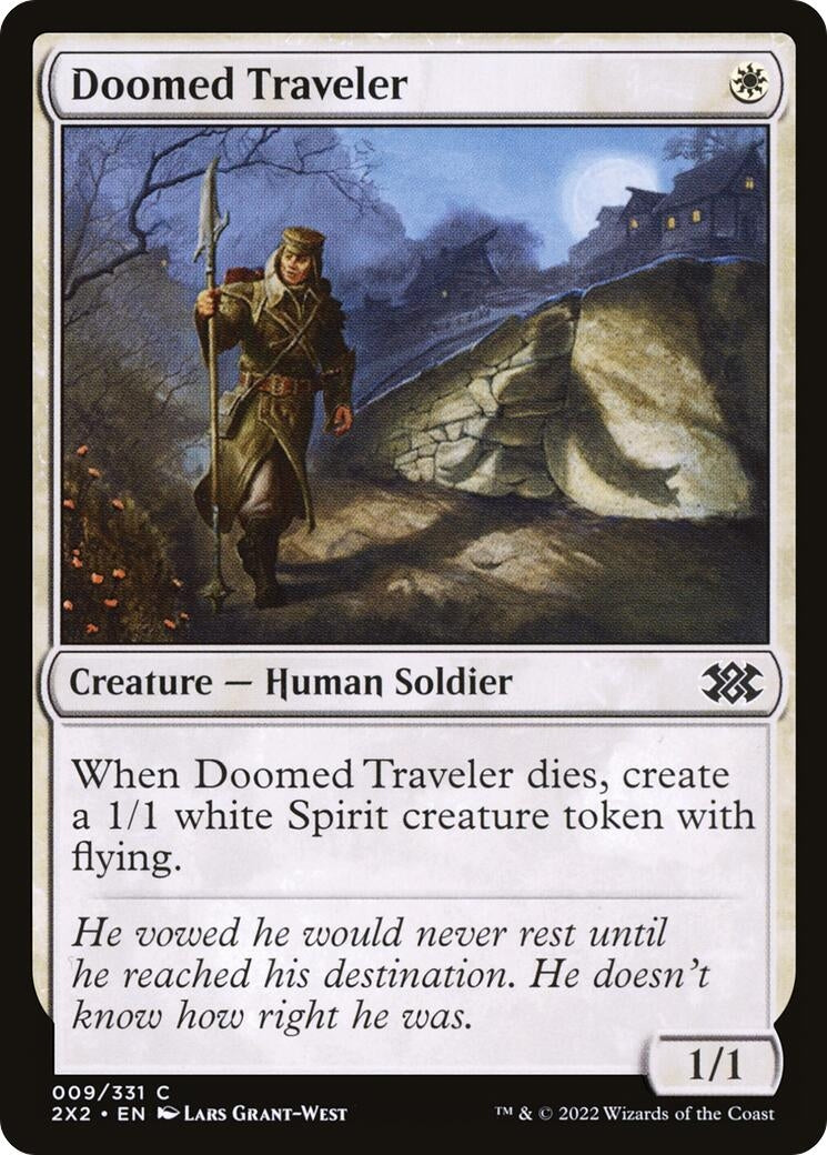 Image for Doomed Traveler (9) - Magic: The Gathering