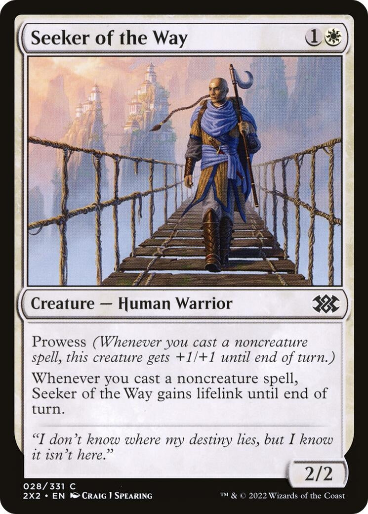 Image for Seeker of the Way (28) - Magic: The Gathering