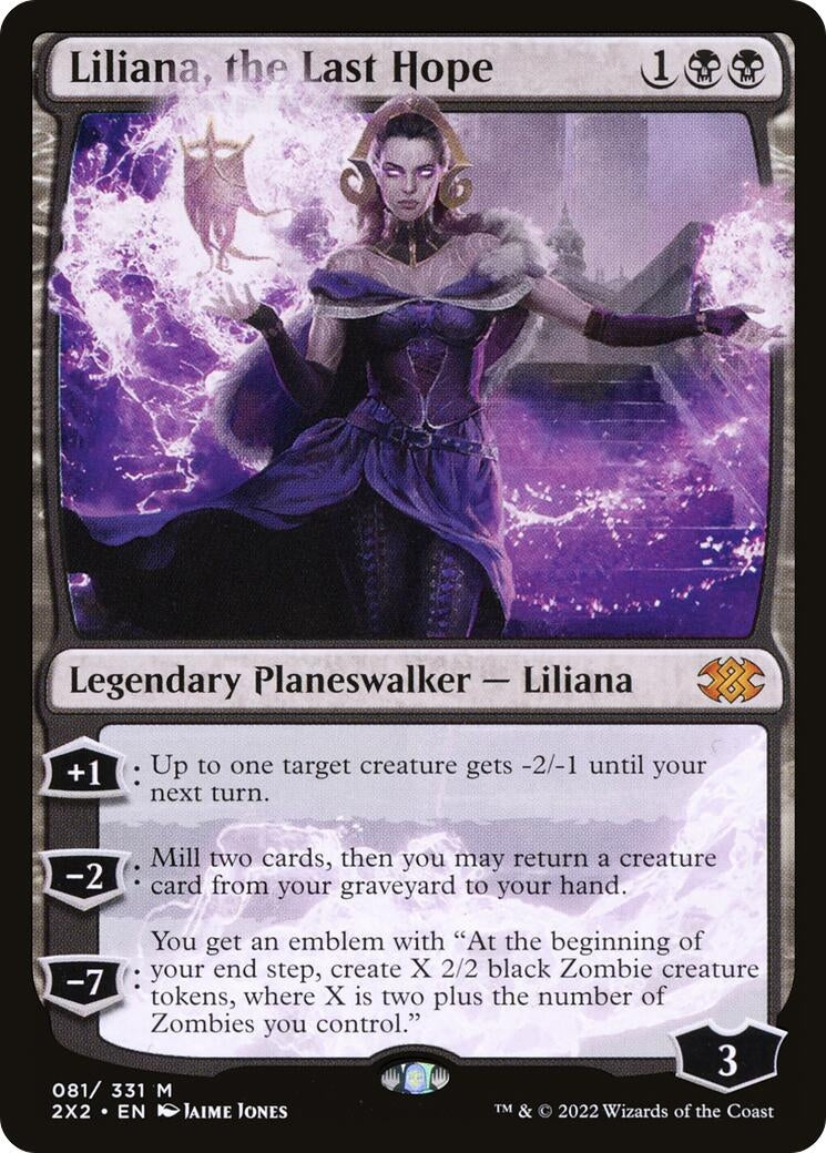 Image for Liliana, the Last Hope (81) - Magic: The Gathering