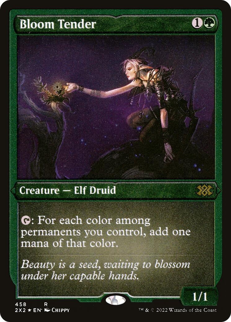 Image for Bloom Tender (Foil Etched) (458) - Magic: The Gathering