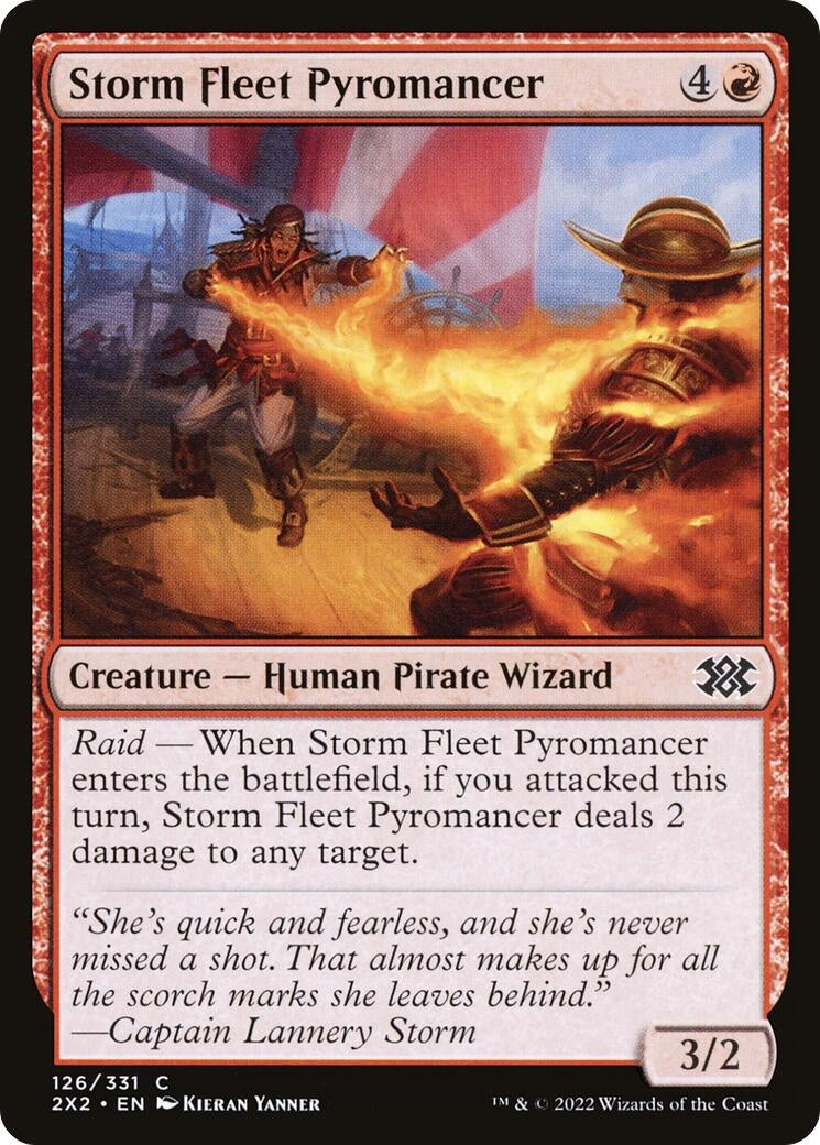 Image for Storm Fleet Pyromancer (126) - Magic: The Gathering