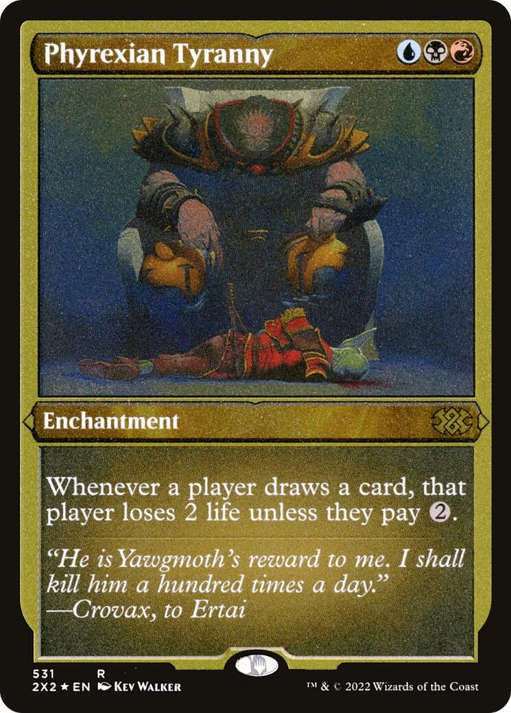 Image for Phyrexian Tyranny (Foil Etched) (531) - Magic: The Gathering