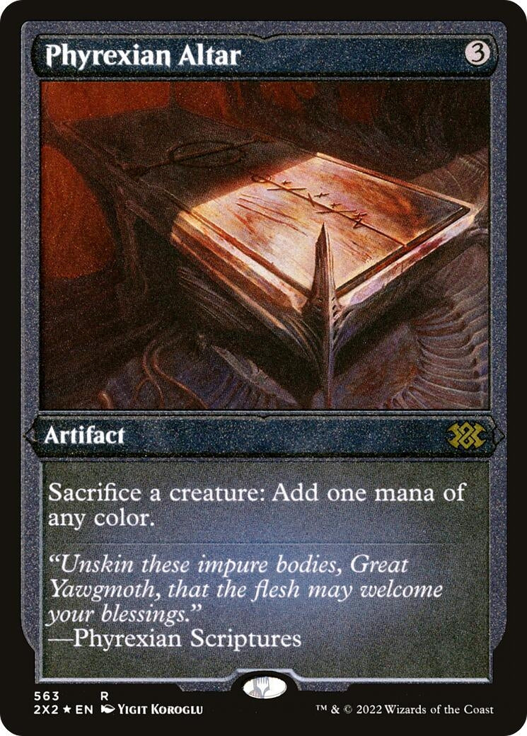 Image for Phyrexian Altar (Foil Etched) (563) - Magic: The Gathering