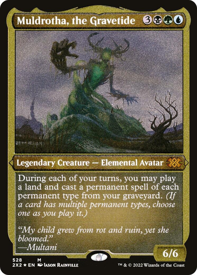 Image for Muldrotha, the Gravetide (Foil Etched) (528) - Magic: The Gathering