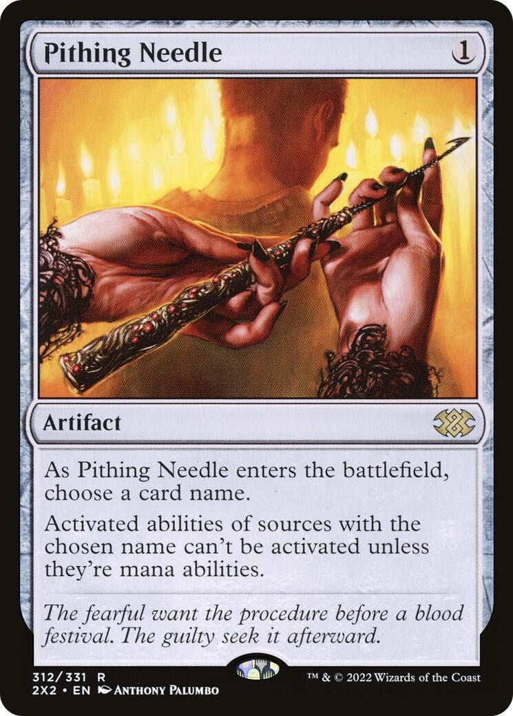 Image for Pithing Needle (312) - Magic: The Gathering