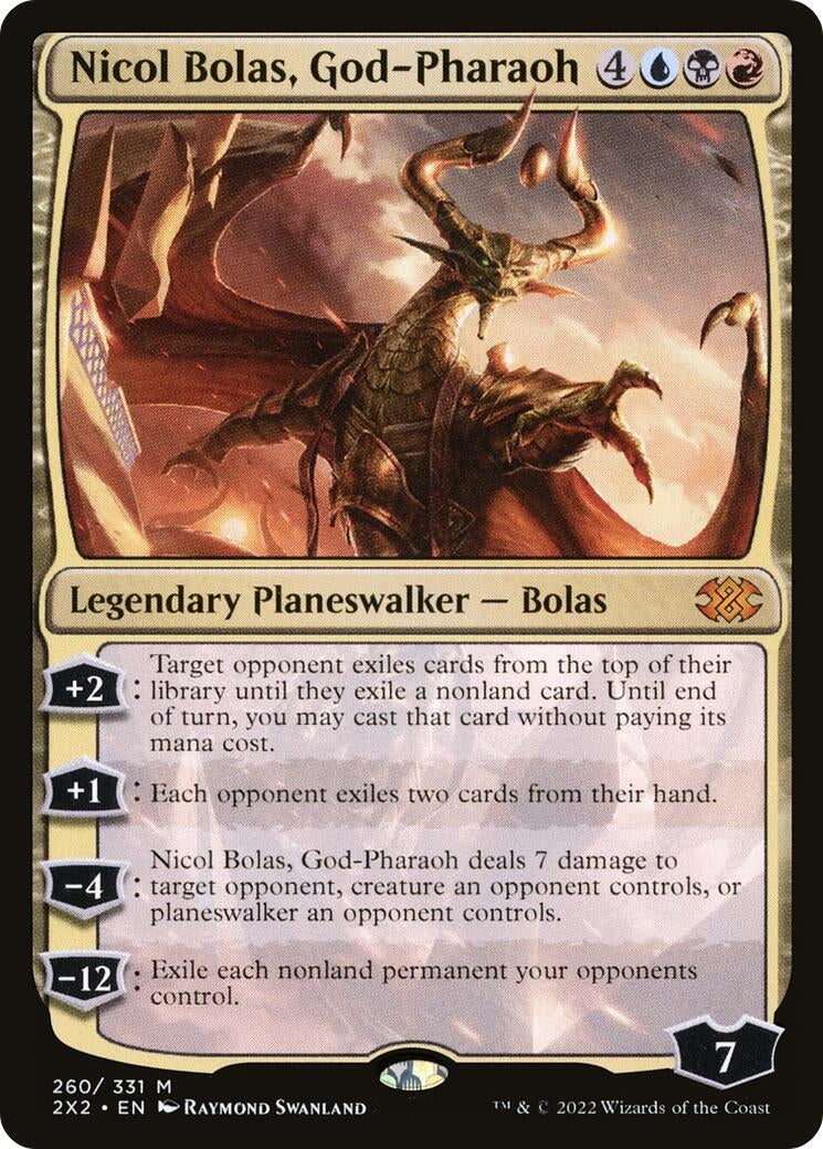 Image for Nicol Bolas, God-Pharaoh (260) - Magic: The Gathering