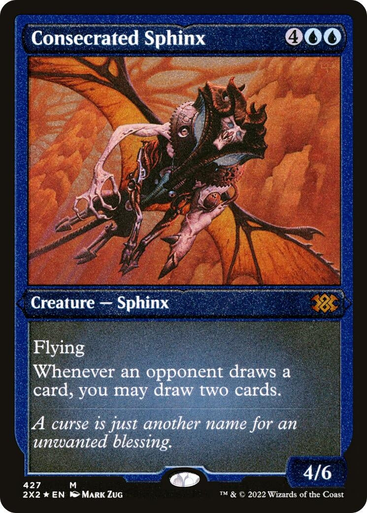 Image for Consecrated Sphinx (Foil Etched) (427) - Magic: The Gathering
