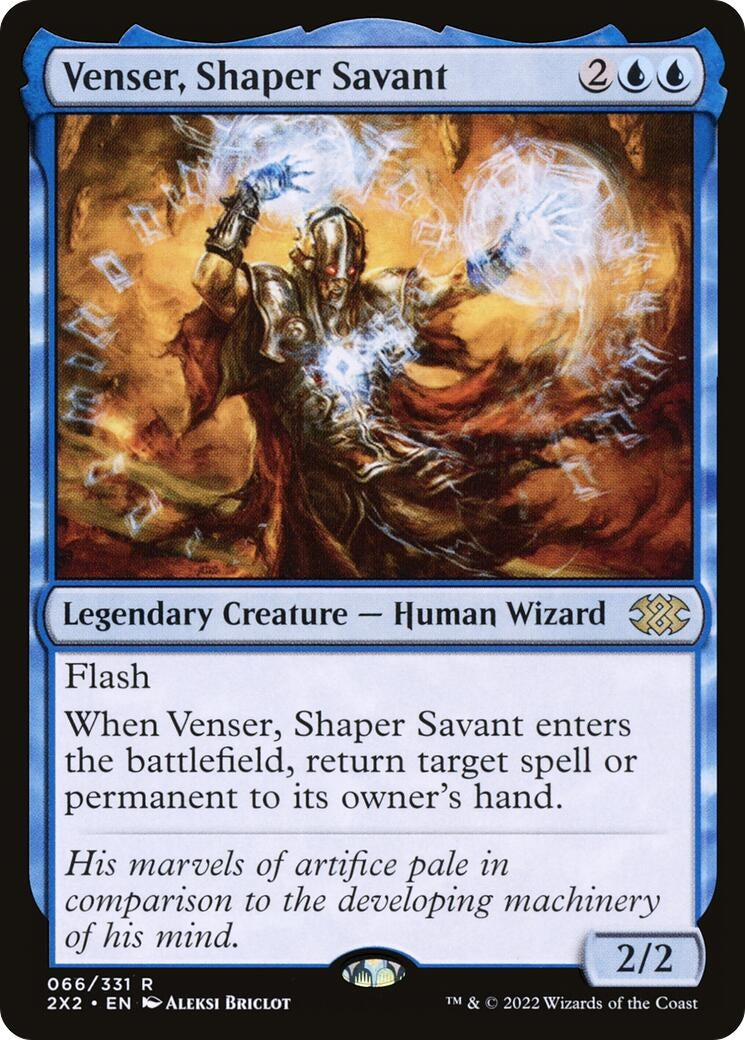 Image for Venser, Shaper Savant (66) - Magic: The Gathering