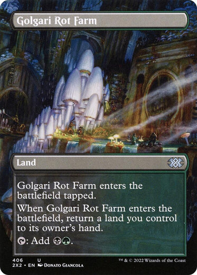 Image for Golgari Rot Farm (Borderless) (406) - Magic: The Gathering