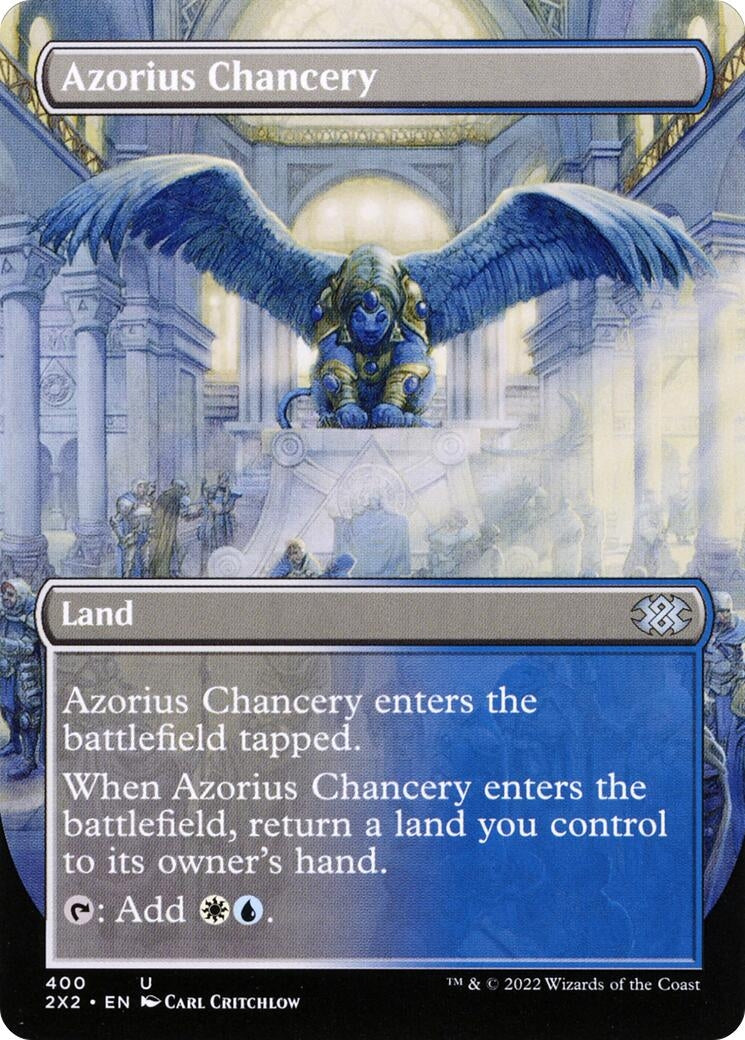 Image for Azorius Chancery (Borderless) (400) - Magic: The Gathering