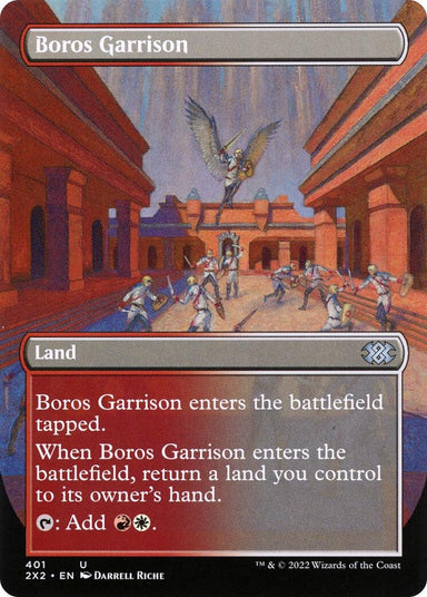 Image for Boros Garrison (Borderless) (401) - Magic: The Gathering