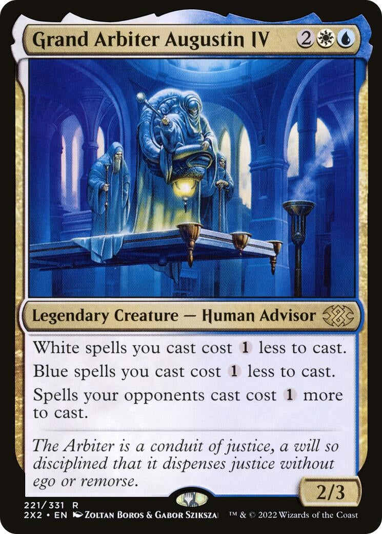 Image for Grand Arbiter Augustin IV (221) - Magic: The Gathering