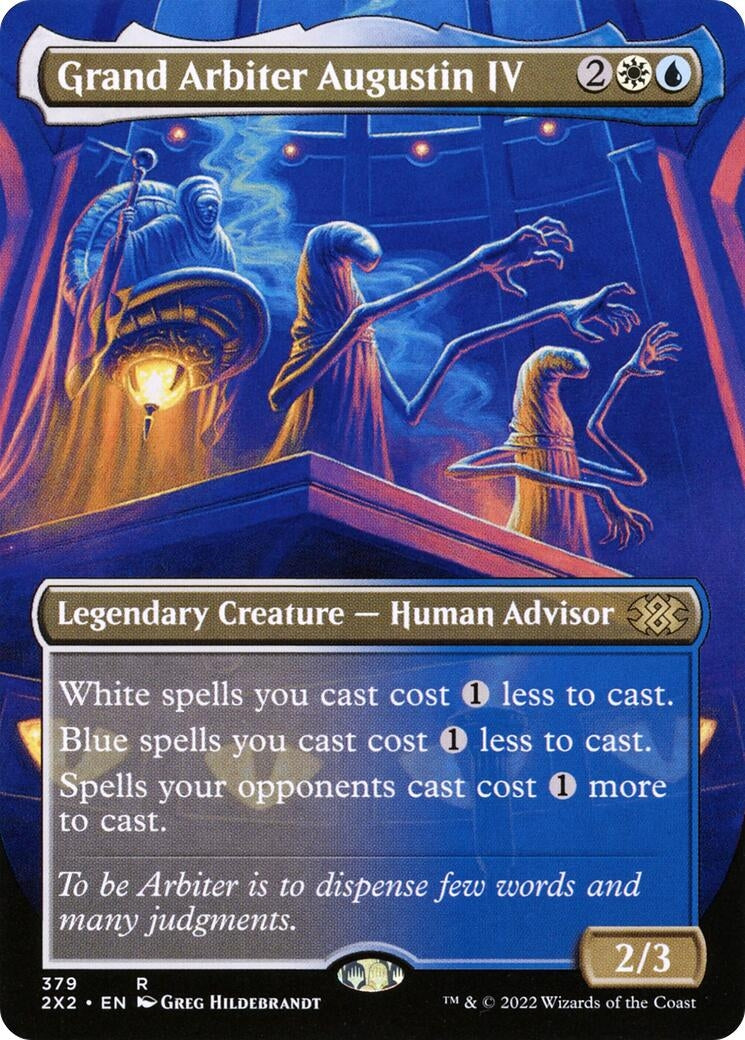 Image for Grand Arbiter Augustin IV (Borderless) (379) - Magic: The Gathering