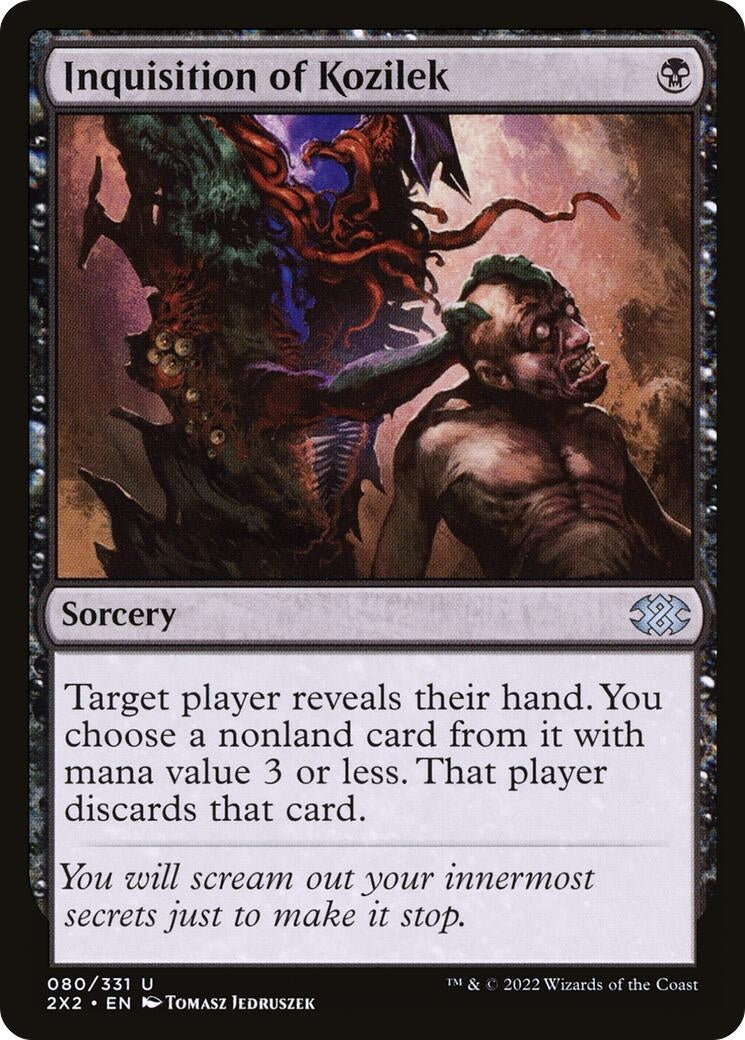 Image for Inquisition of Kozilek (80) - Magic: The Gathering