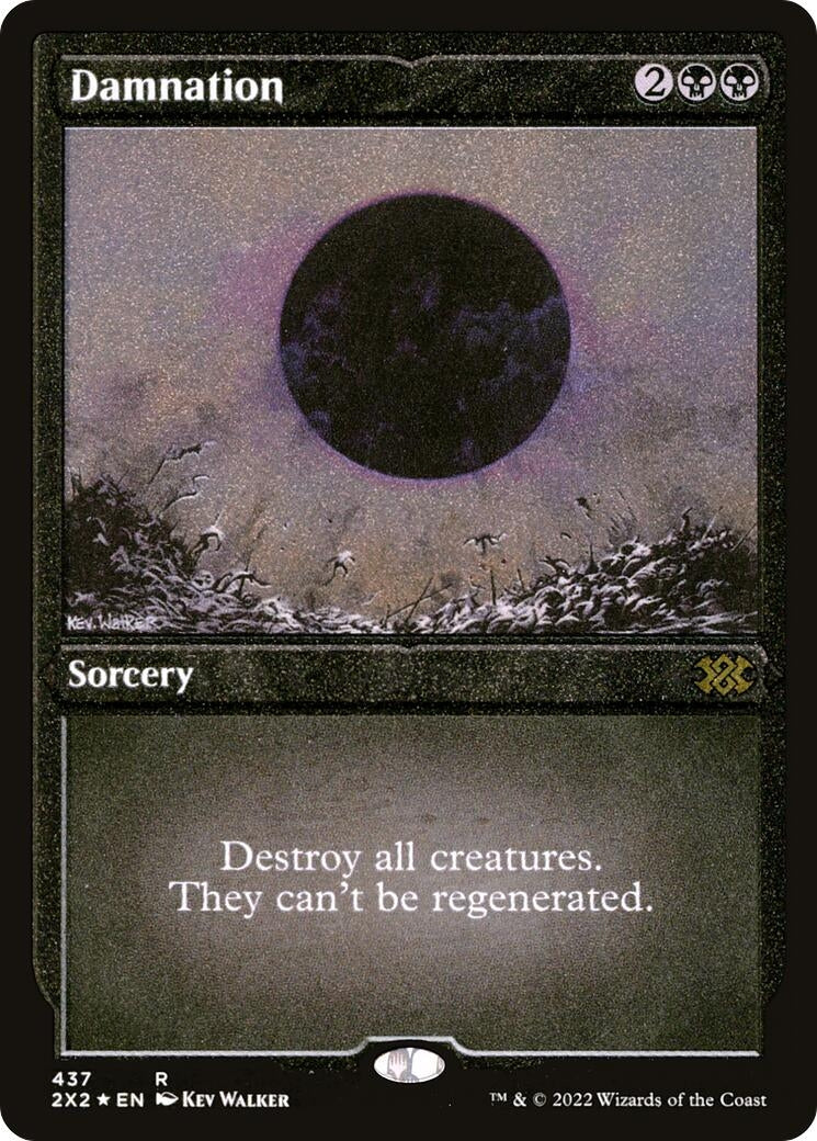 Image for Damnation (Foil Etched) (437) - Magic: The Gathering