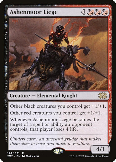 Image for Ashenmoor Liege (174) - Magic: The Gathering