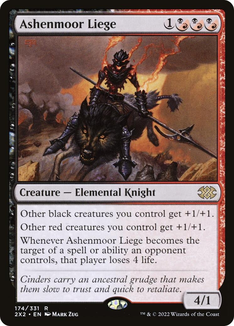 Image for Ashenmoor Liege (174) - Magic: The Gathering