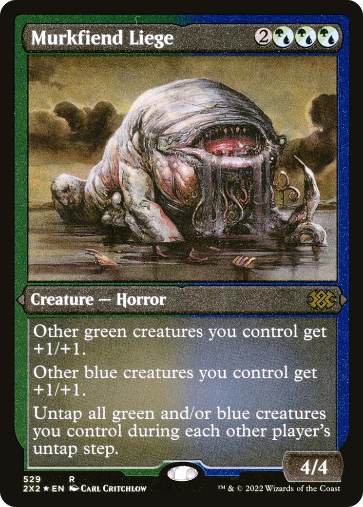 Image for Murkfiend Liege (Foil Etched) (529) - Magic: The Gathering