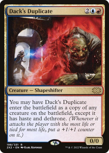 Image for Dack's Duplicate (198) - Magic: The Gathering