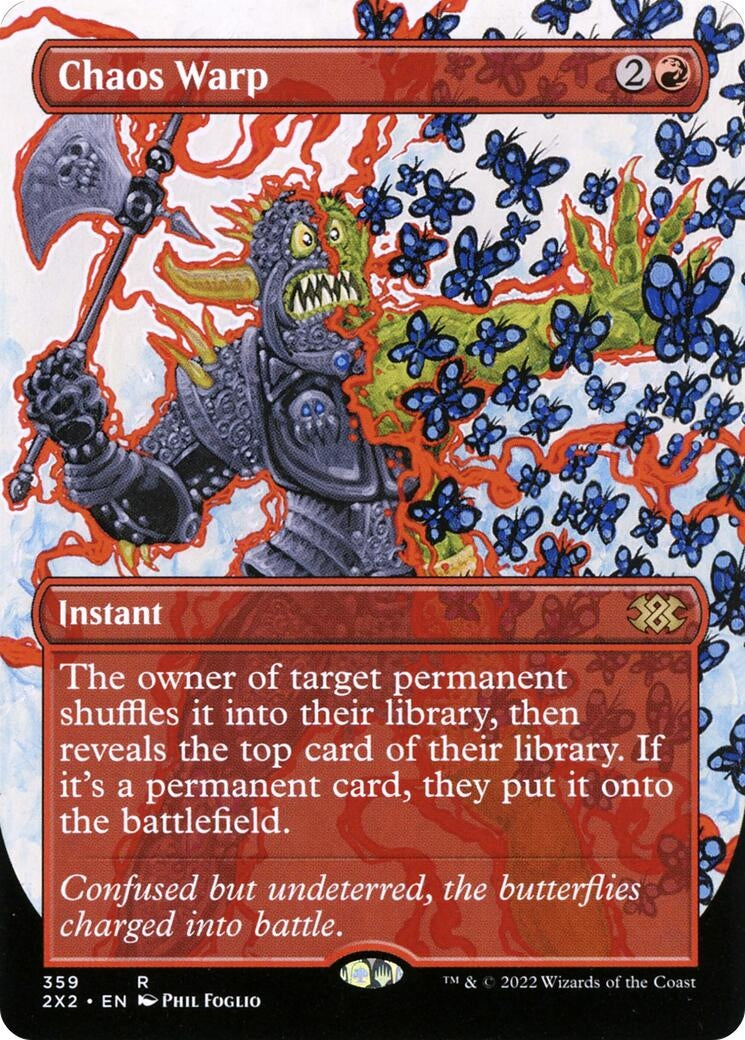 Image for Chaos Warp (Borderless) (359) - Magic: The Gathering