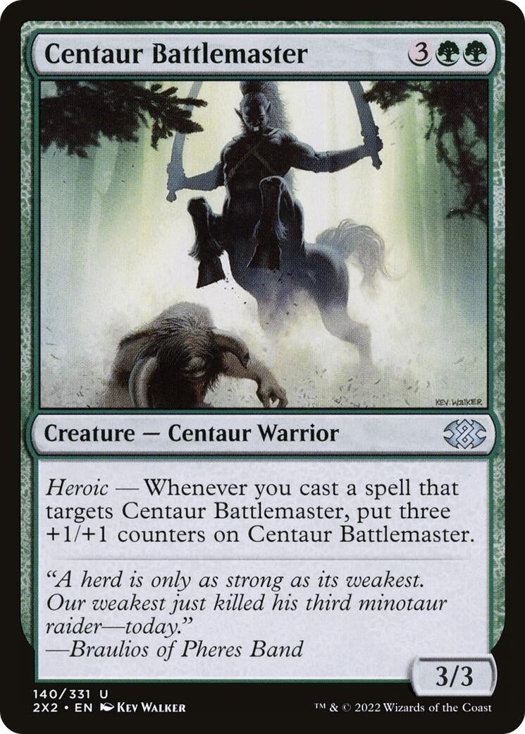 Image for Centaur Battlemaster (140) - Magic: The Gathering