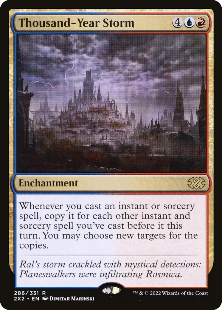 Image for Thousand-Year Storm (286) - Magic: The Gathering