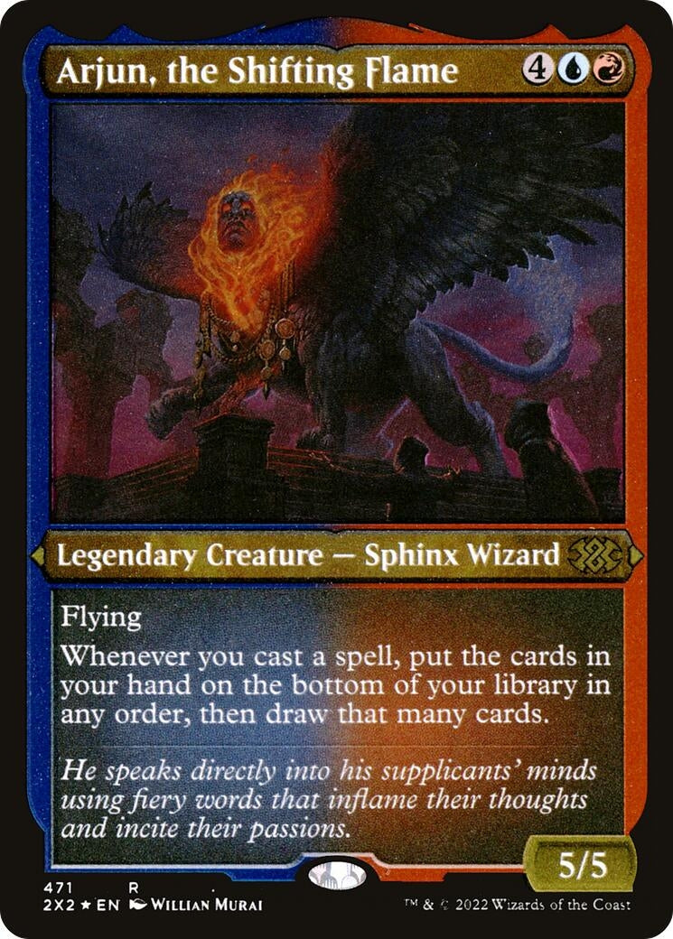 Image for Arjun, the Shifting Flame (Foil Etched) (471) - Magic: The Gathering