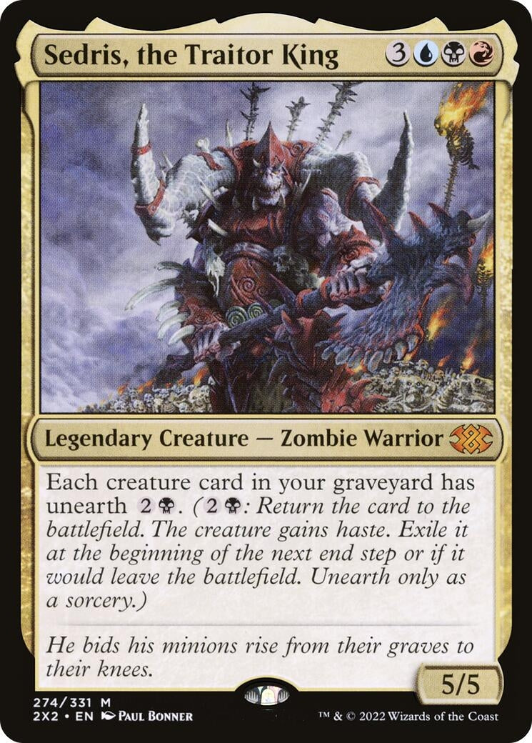 Image for Sedris, the Traitor King (274) - Magic: The Gathering