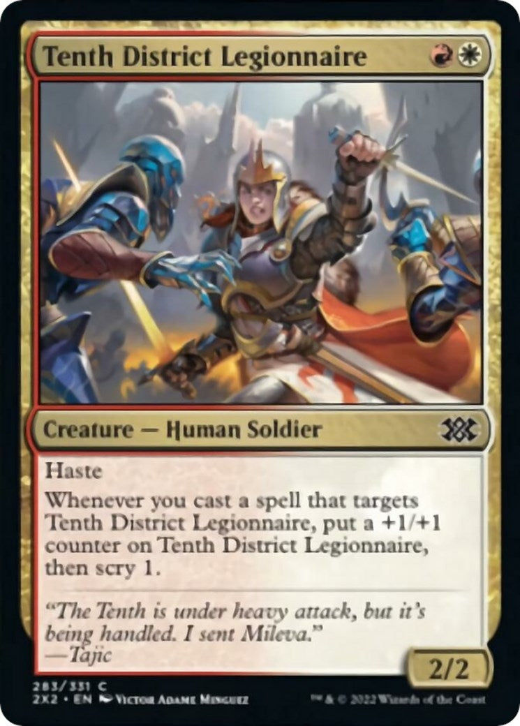 Image for Tenth District Legionnaire (283) - Magic: The Gathering