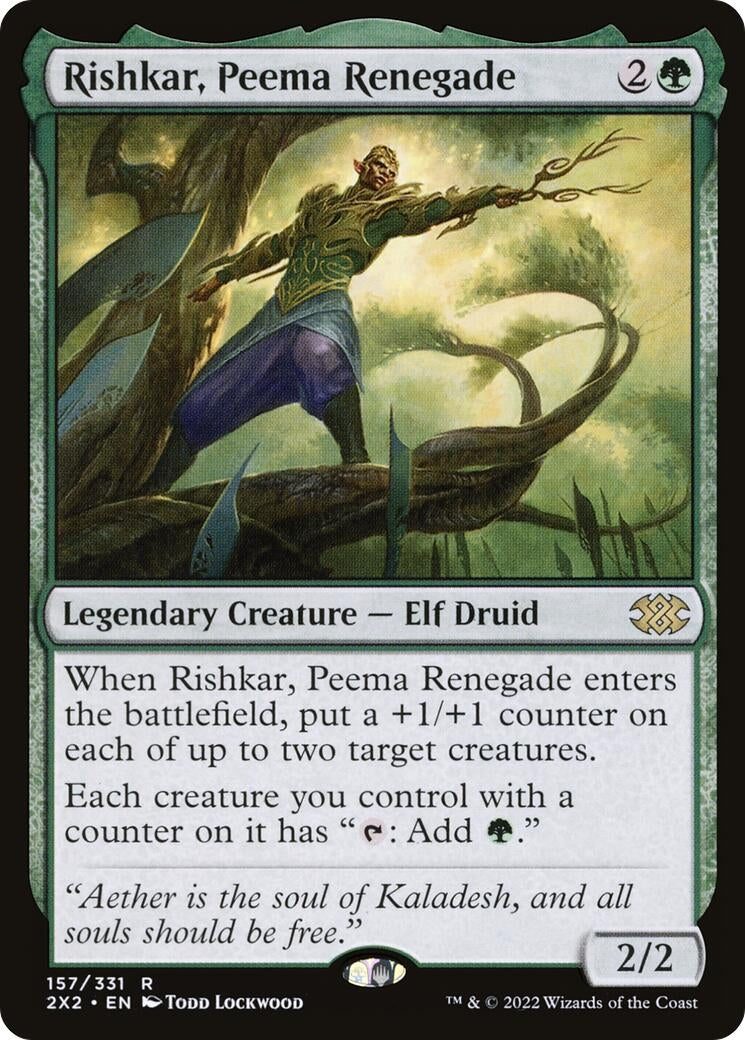 Image for Rishkar, Peema Renegade (157) - Magic: The Gathering