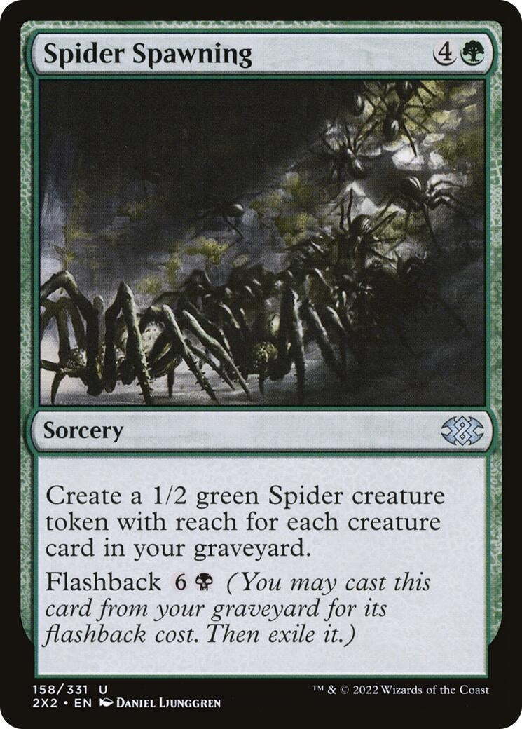 Image for Spider Spawning (158) - Magic: The Gathering
