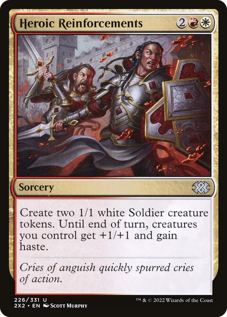 Image for Heroic Reinforcements (226) - Magic: The Gathering
