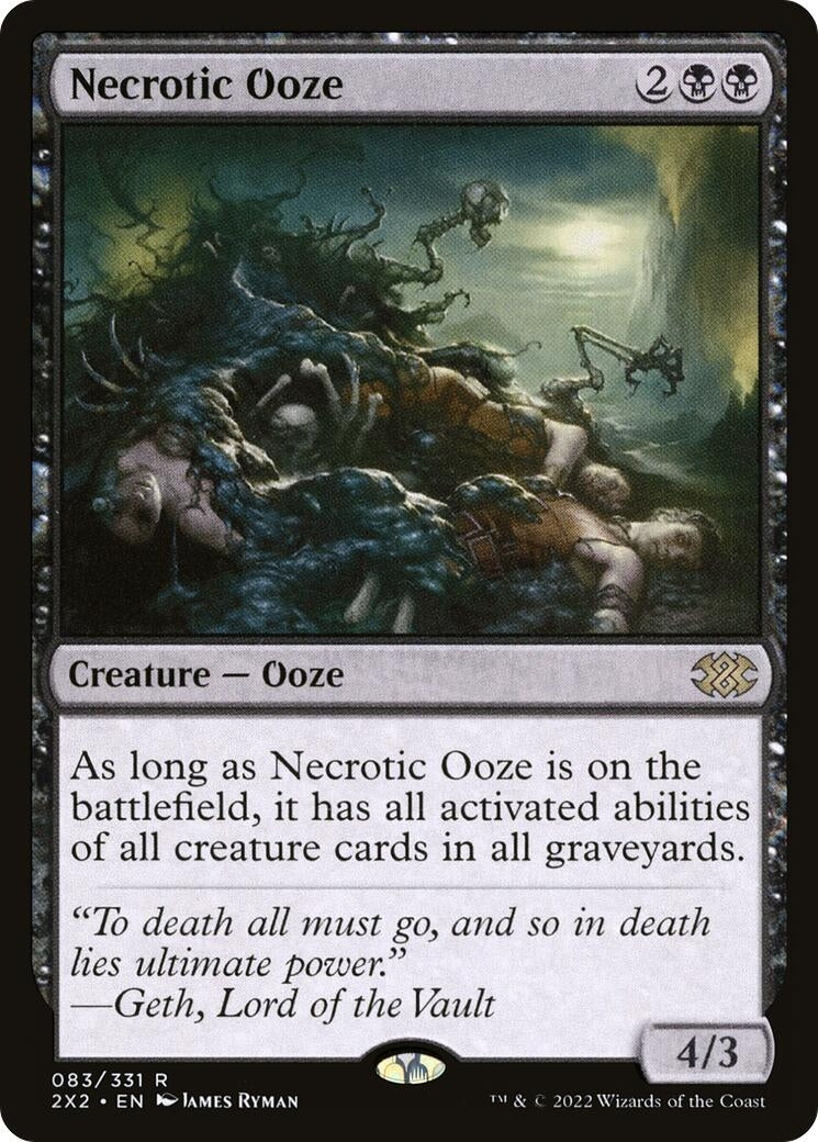 Image for Necrotic Ooze (83) - Magic: The Gathering