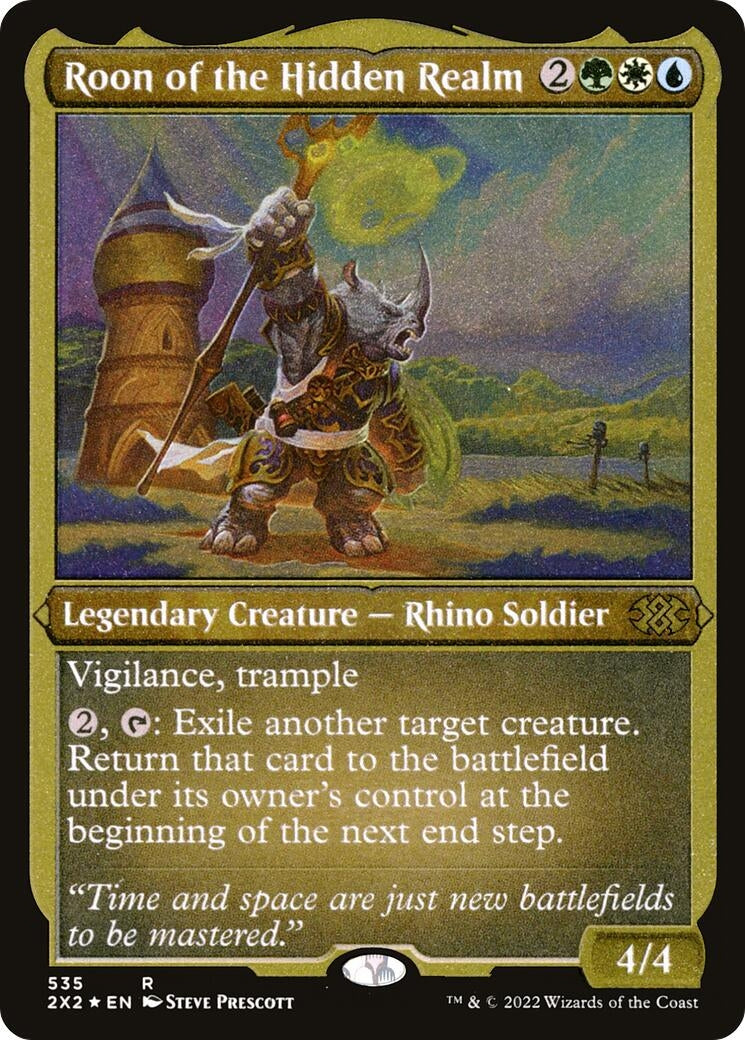 Image for Roon of the Hidden Realm (Foil Etched) (535) - Magic: The Gathering