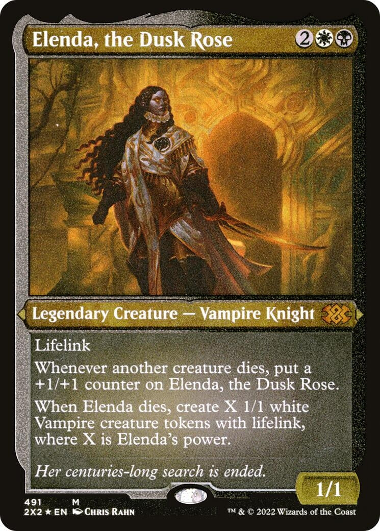 Image for Elenda, the Dusk Rose (Foil Etched) (491) - Magic: The Gathering